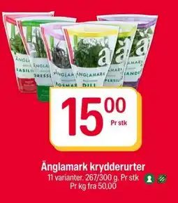 Coop Extra Änglamark krydderurter, NOK 15 tilbud