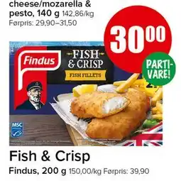 Spar Fish & Crisp, NOK 30 tilbud