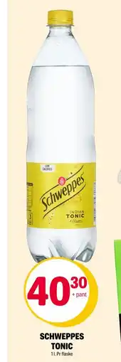 Coop Extra SCHWEPPES TONIC, NOK 40.3 tilbud