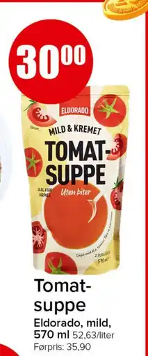 Spar Tomat-suppe, NOK 30 tilbud