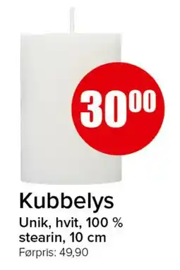 Spar Kubbelys, NOK 30 tilbud