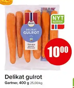 Spar Delikat gulrot, NOK 10 tilbud