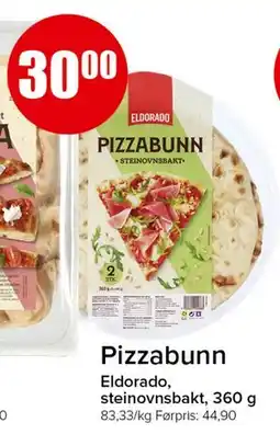 Spar Pizzabunn, NOK 30 tilbud