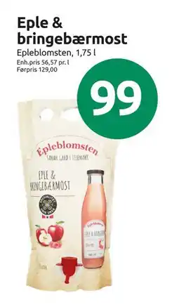 Joker Eple & bringebærmost, NOK 99 tilbud