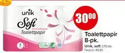 Spar Toalettpapir 8-pk., NOK 30 tilbud