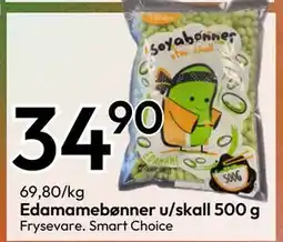 Gigaboks Edamamebønner u/skall 500 g, NOK 34.9 tilbud