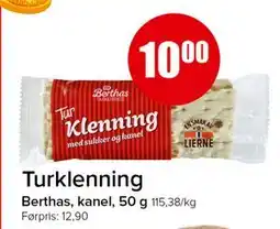 Spar Turklenning, NOK 10 tilbud
