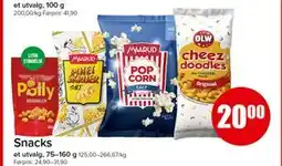 Spar Snacks, NOK 20 tilbud