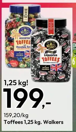 Gigaboks Toffees 1,25 kg, NOK 199 tilbud