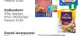 Meny Kalkunkorv, NOK 20 tilbud