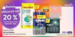 Gigaboks Alt fra Gillette tilbud