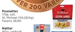 Meny Peanøtter, NOK 20 tilbud