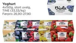 Meny Yoghurt, NOK 20 tilbud