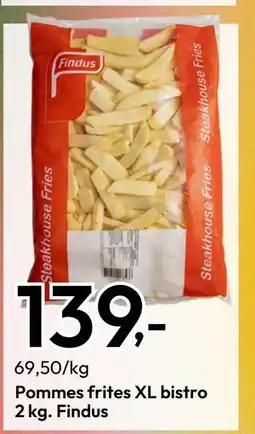 Gigaboks Pommes frites XL bistro 2 kg, NOK 139 tilbud
