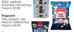 Meny Popcorn, NOK 20 tilbud