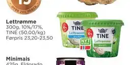 Meny Lettrømme, NOK 15 tilbud