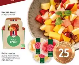 Meny Norske epler, NOK 25 tilbud