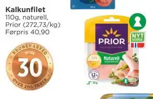 Meny Kalkunfilet, NOK 30 tilbud