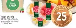 Meny Frisk snacks, NOK 25 tilbud