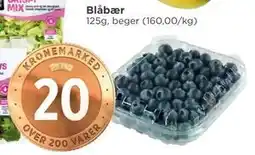 Meny Blåbær, NOK 20 tilbud