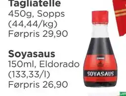 Meny Soyasaus, NOK 20 tilbud