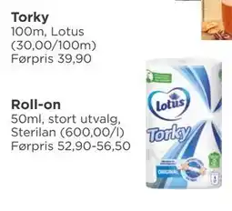 Meny Torky, NOK 30 tilbud