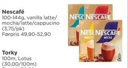 Meny Nescafé, NOK 30 tilbud