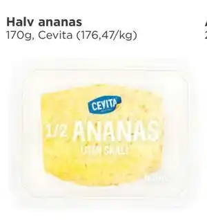 Meny Halv ananas, NOK 30 tilbud