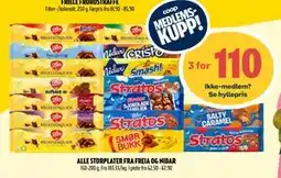 Coop Prix ALLE STORPLATER FRA FREIA OG NIDAR, Medlemspris tilbud