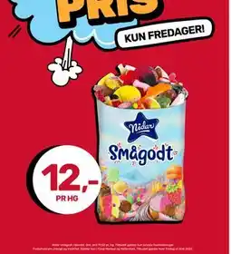 Matkroken Nidar smågodt i løsvekt., NOK 12 tilbud