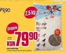 Europris SOLSIKKEFRØ, NOK 79.9 tilbud