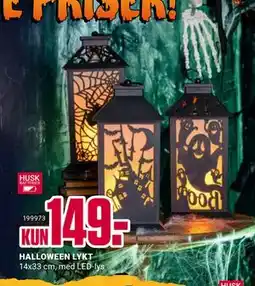 Europris HALLOWEEN LYKT, NOK 149 tilbud
