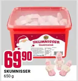 Europris SKUMNISSER, NOK 69.9 tilbud
