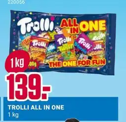 Europris TROLLI ALL IN ONE, NOK 139 tilbud