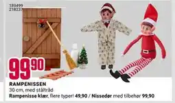 Europris Rampenisse klær, NOK 49.9 tilbud