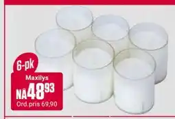 Europris Maxilys, NOK 48.93 tilbud