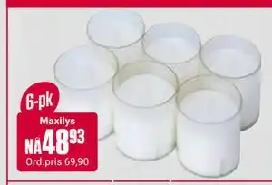 Europris Maxilys, NOK 48.93 tilbud