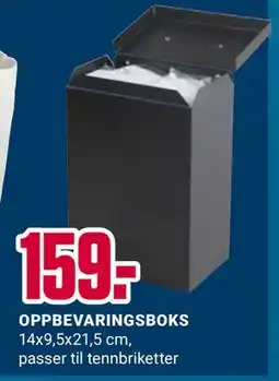 Europris OPPBEVARINGSBOKS, NOK 159 tilbud
