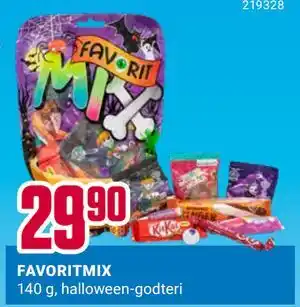 Europris FAVORITMIX, NOK 29.9 tilbud