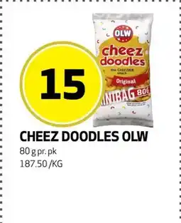 Bunnpris CHEEZ DOODLES OLW, NOK 15 tilbud