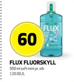 Bunnpris FLUX FLUORSKYLL, NOK 60 tilbud