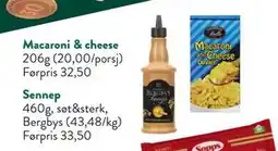 Jacobs Macaroni & cheese, NOK 20 tilbud