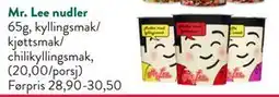Jacobs Mr. Lee nudler, NOK 20 tilbud
