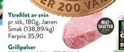 Jacobs Ytrefilet av svin, NOK 25 tilbud