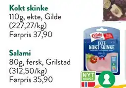 Jacobs Kokt skinke, NOK 25 tilbud