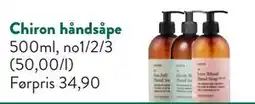 Jacobs Chiron håndsåpe, NOK 25 tilbud