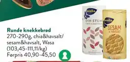 Jacobs Runde knekkebrød, NOK 30 tilbud
