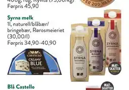 Jacobs Syrna melk, NOK 30 tilbud