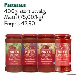 Jacobs Pastasaus, NOK 30 tilbud