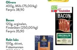 Jacobs Bacon, NOK 30 tilbud